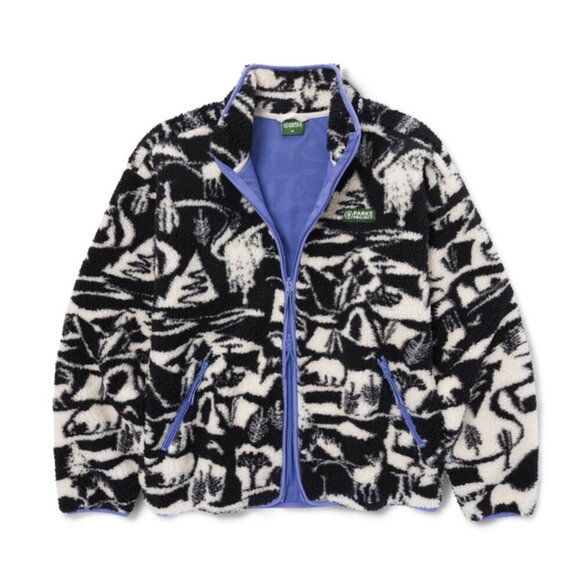 Parks Project Jackets & Blazers - New Parks Project Park Shadows sz Medium Unisex  Full zip fleece jacket